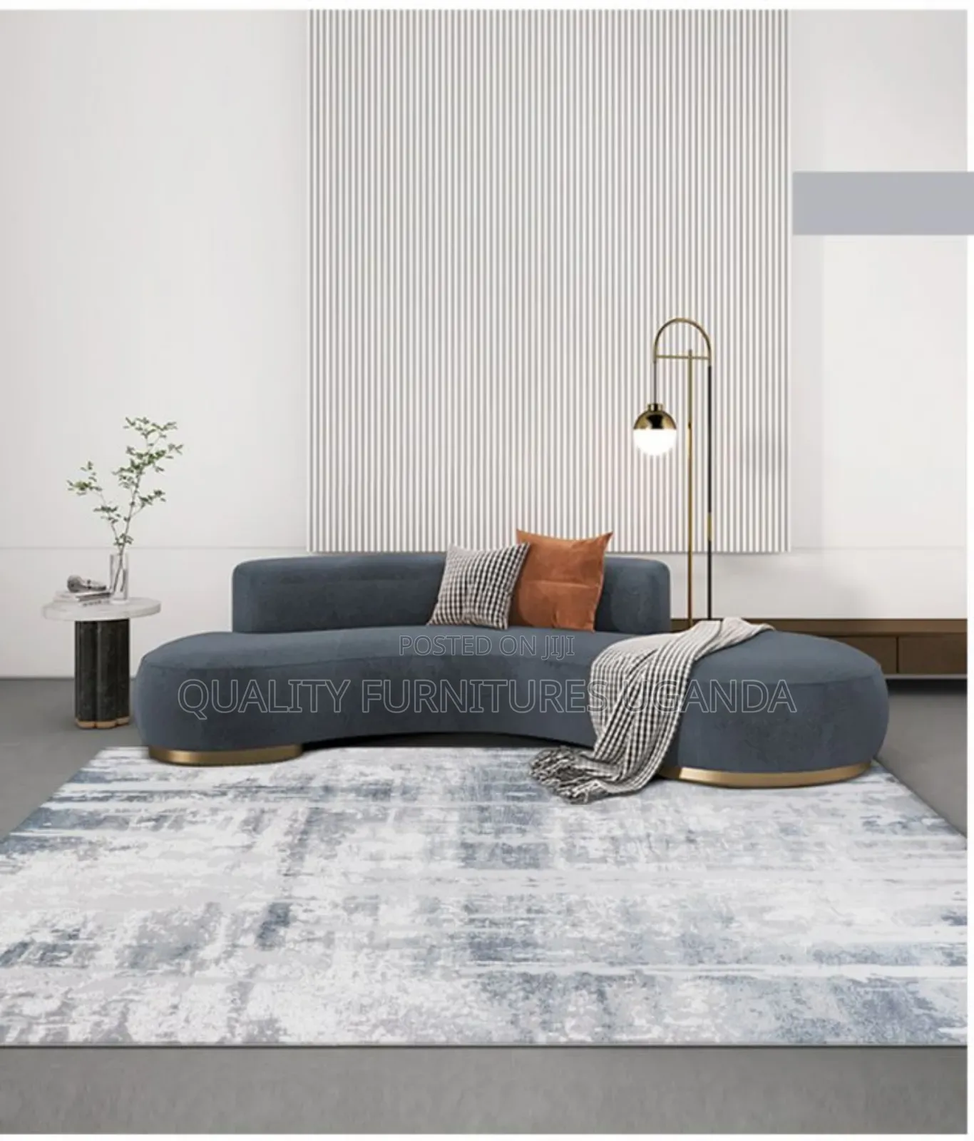 Golden-Ton Base 4 Sitter Sofa