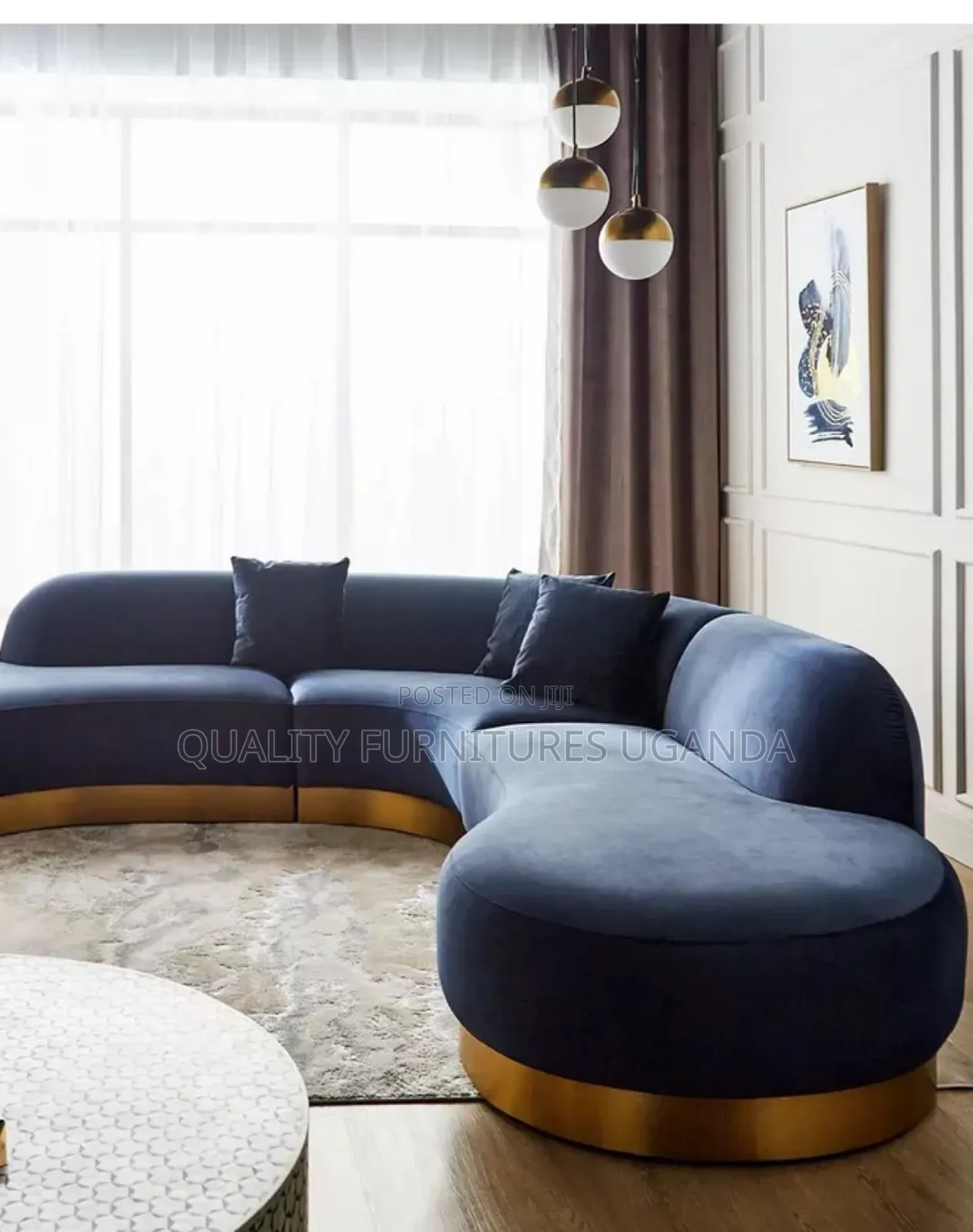 Valvet Sectional 5 Sitter Sofa Set