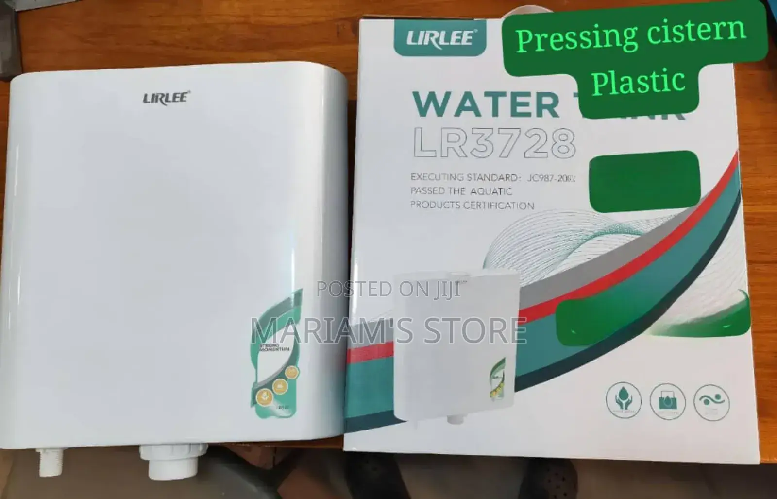 Pressing Cistern