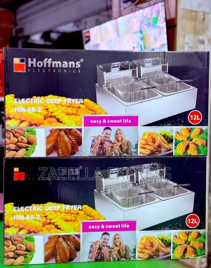 Hoffman Double Deep Fryer
