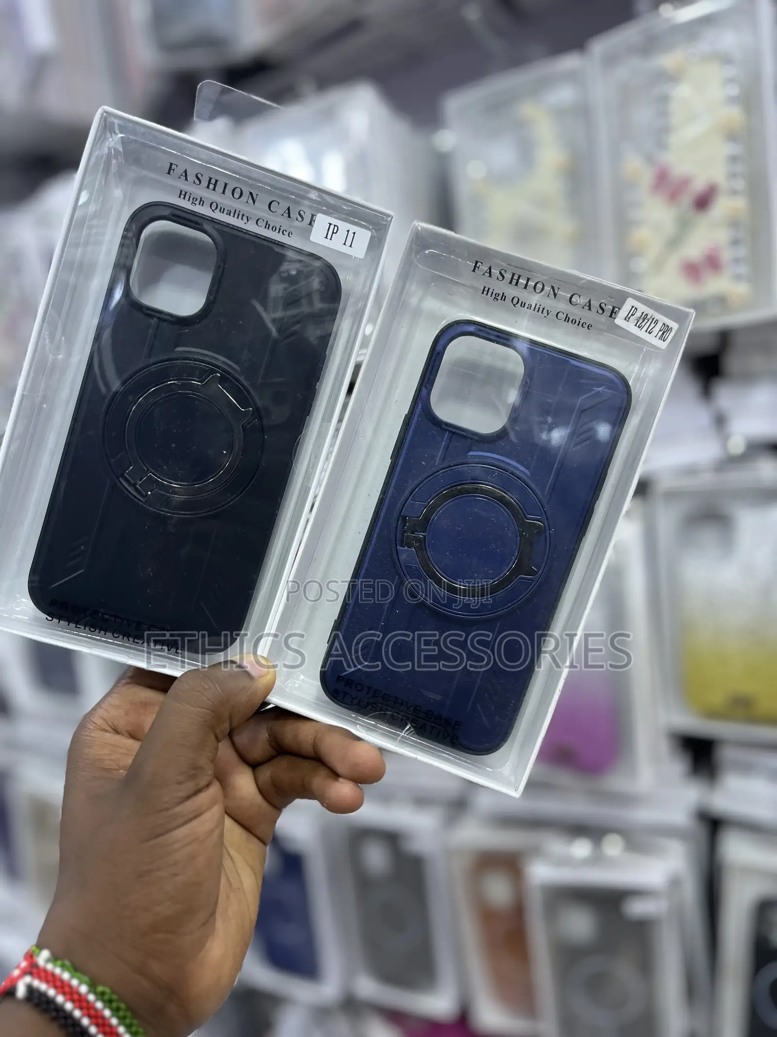 Rugged Phone Cases With a Built-in Magnetic Ring Kickstand