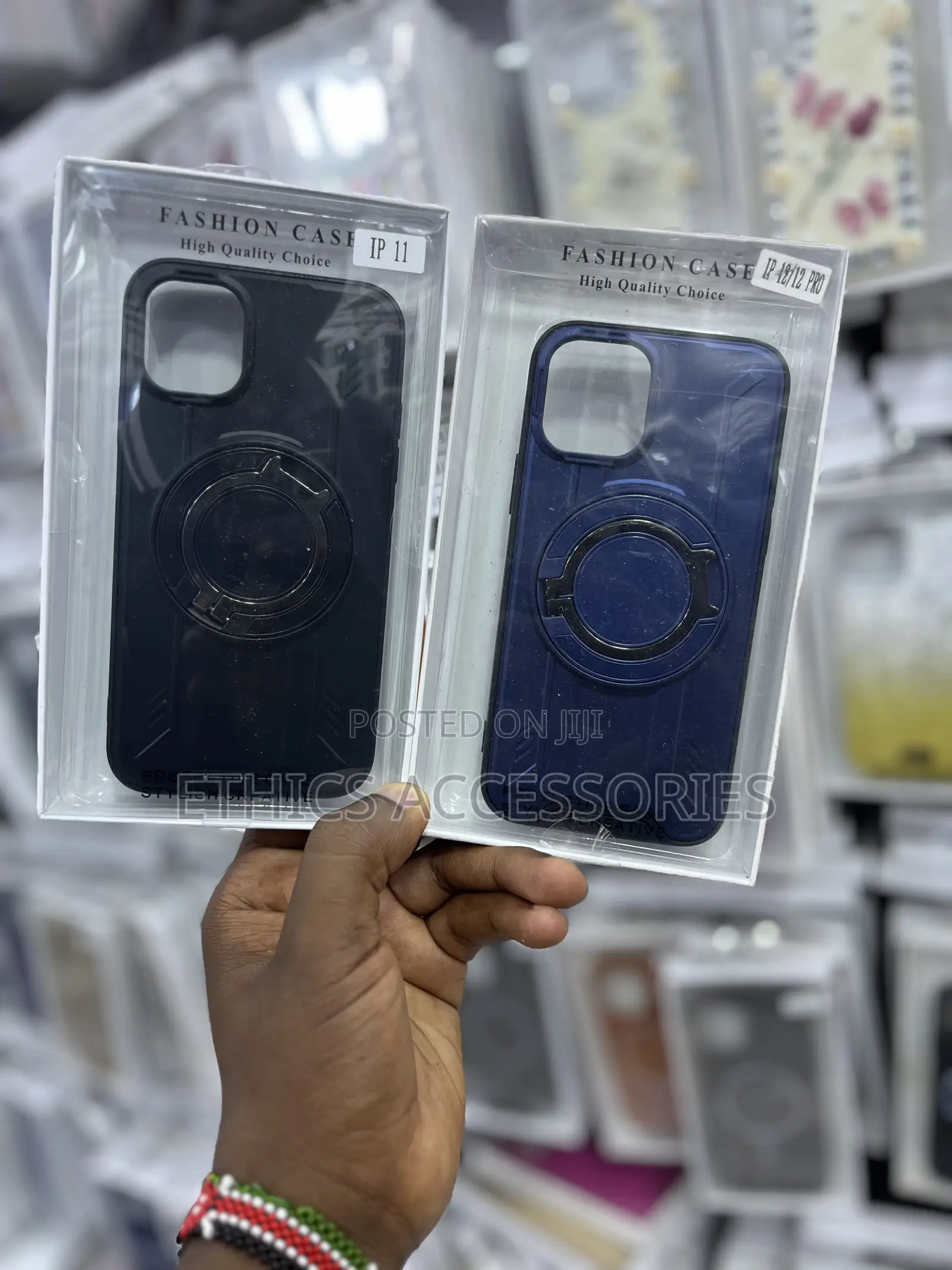 Rugged Phone Cases With a Built-in Magnetic Ring Kickstand