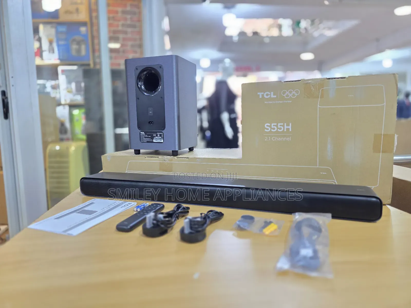TCL S55h 2.1ch Wireless Soundbar With Extra Bass at 20% Discount