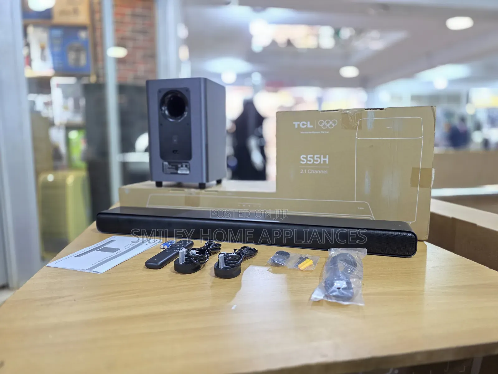 TCL S55h 2.1ch Wireless Soundbar With Extra Bass at 20% Discount