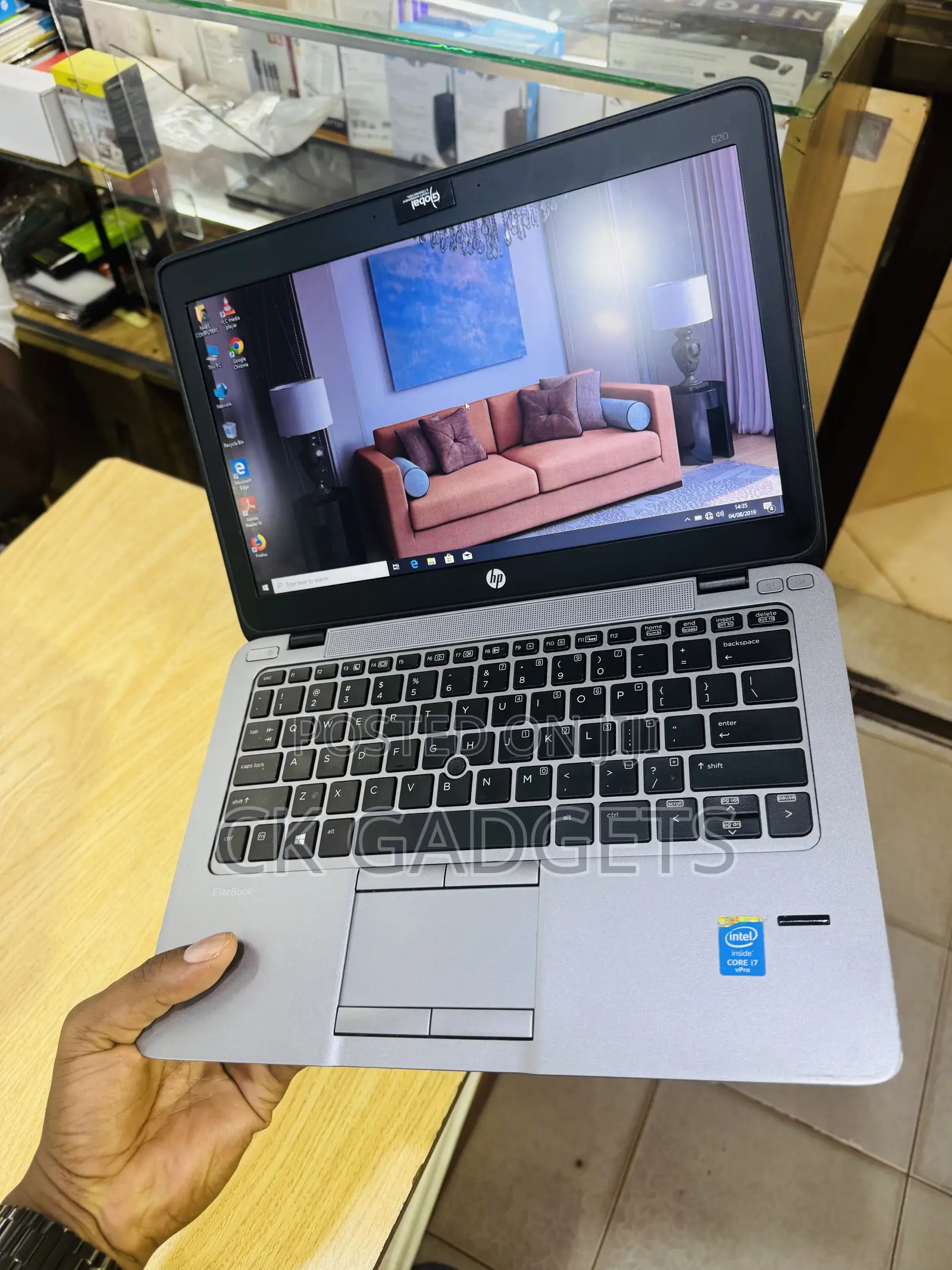 New Laptop HP EliteBook 820 G2 8GB Intel Core I7 HDD+SSD 500GB