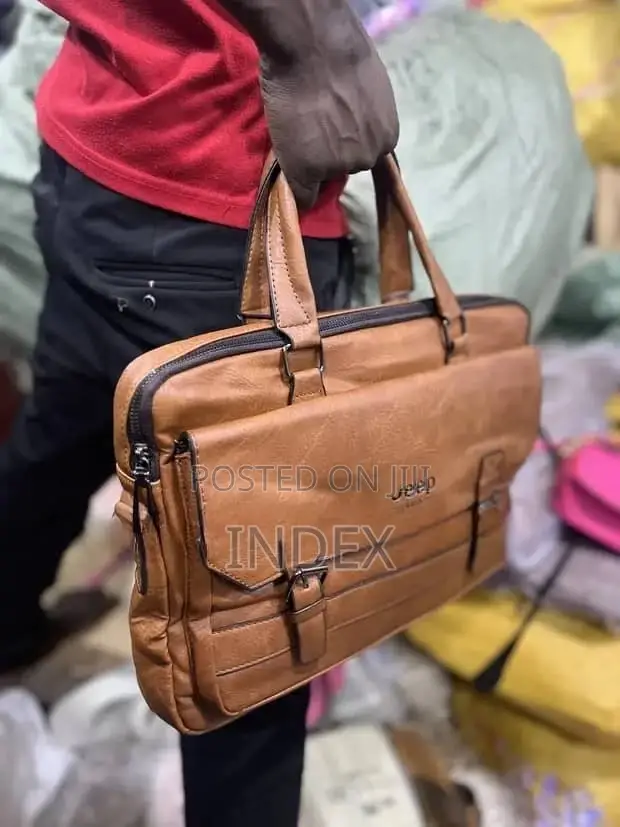 Leather Jeep Laptop Bag 14inch