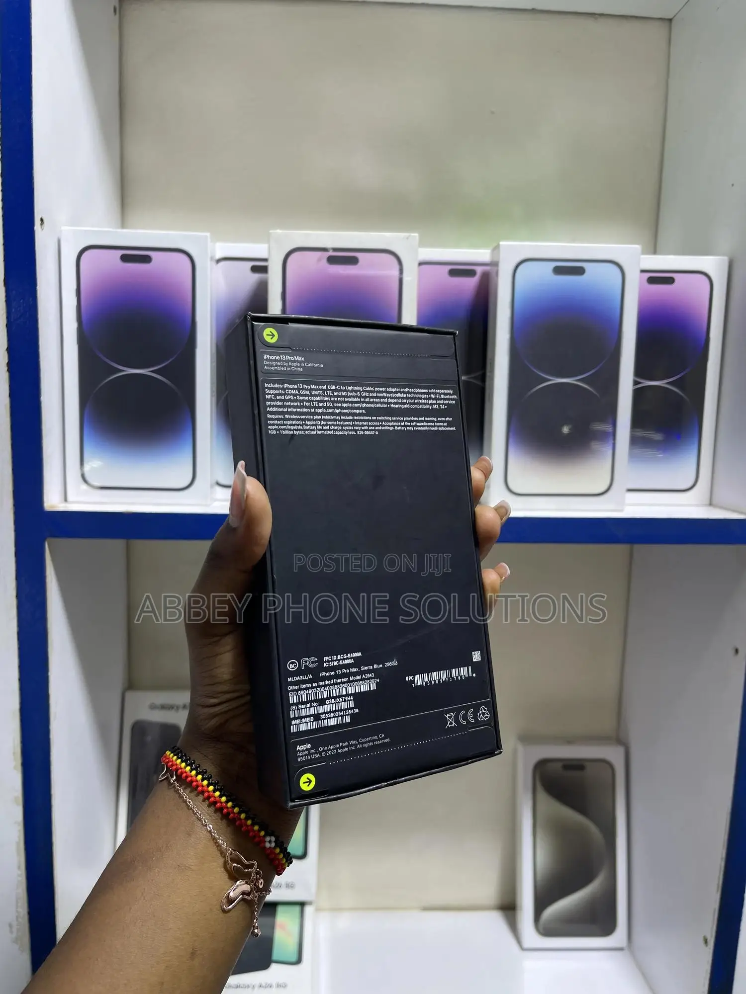 New Apple iPhone 13 Pro Max 256 GB Blue