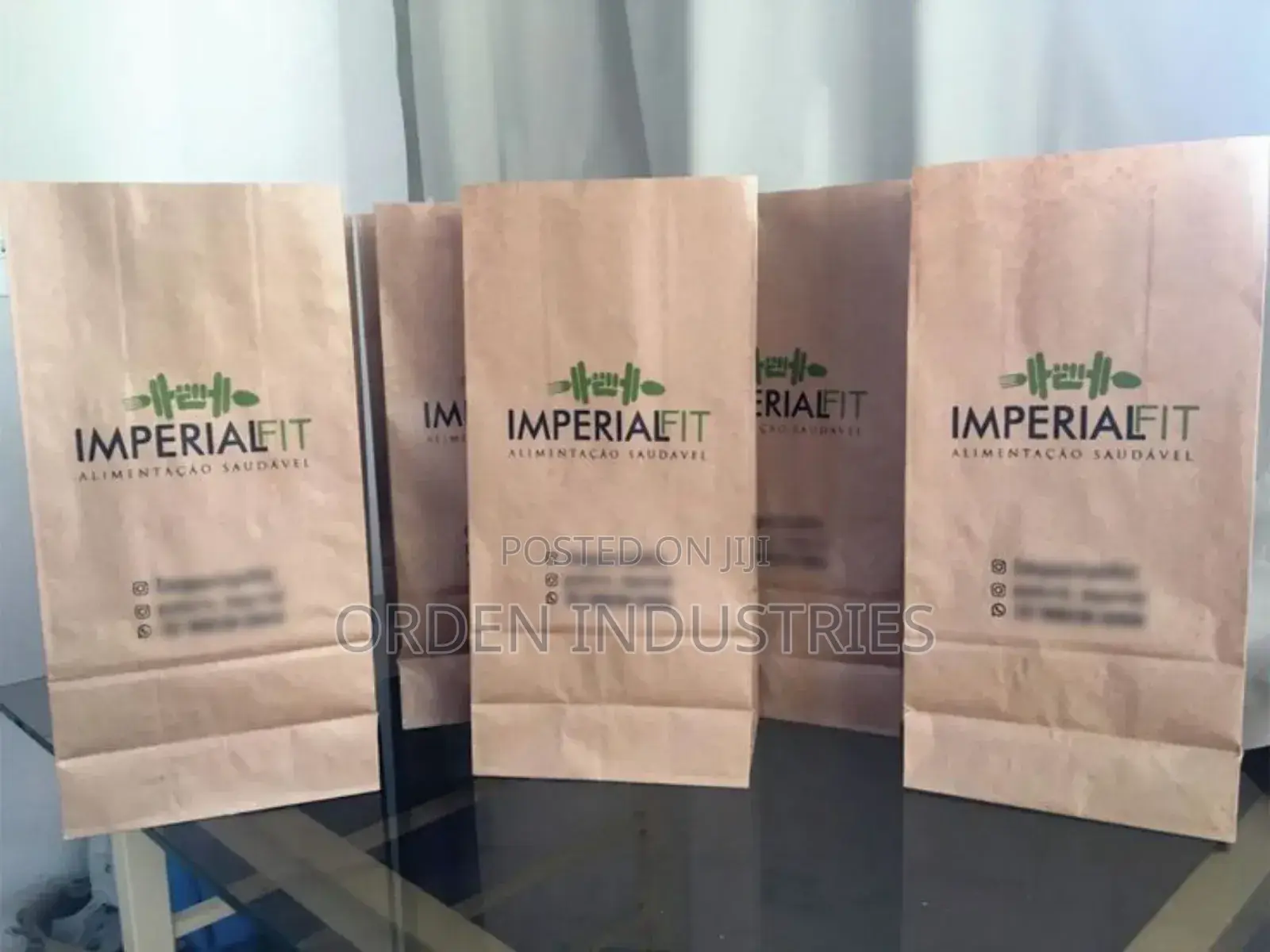 Branded Paper Bags ( Different Sizes )