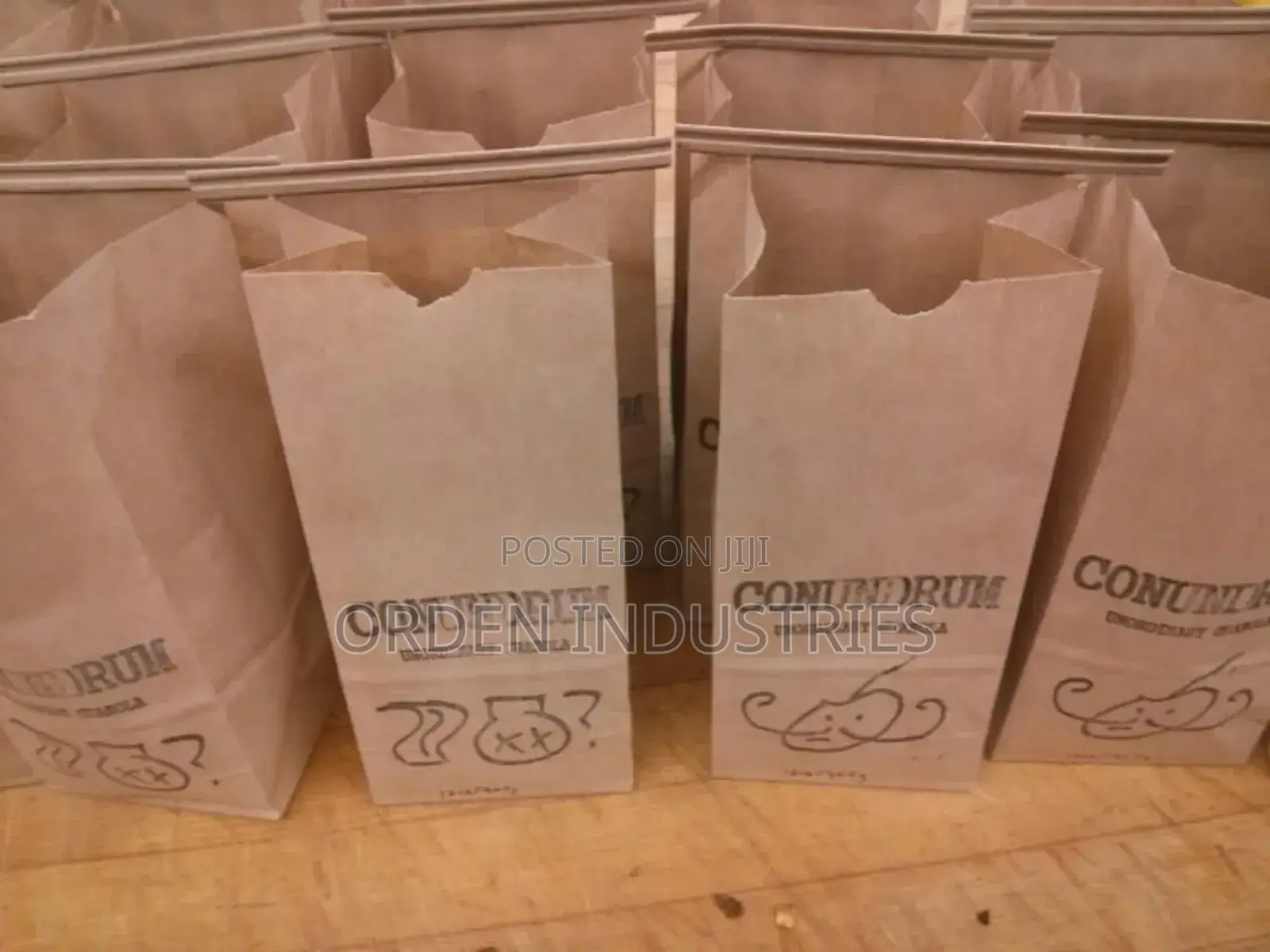 Branded Paper Bags ( Different Sizes )