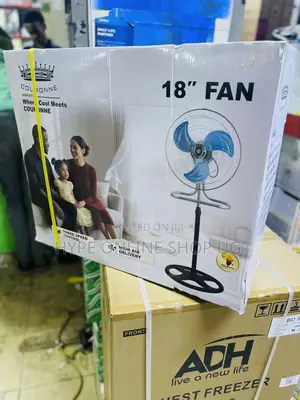 Highair Delivery Metallic Electric Standing Fan