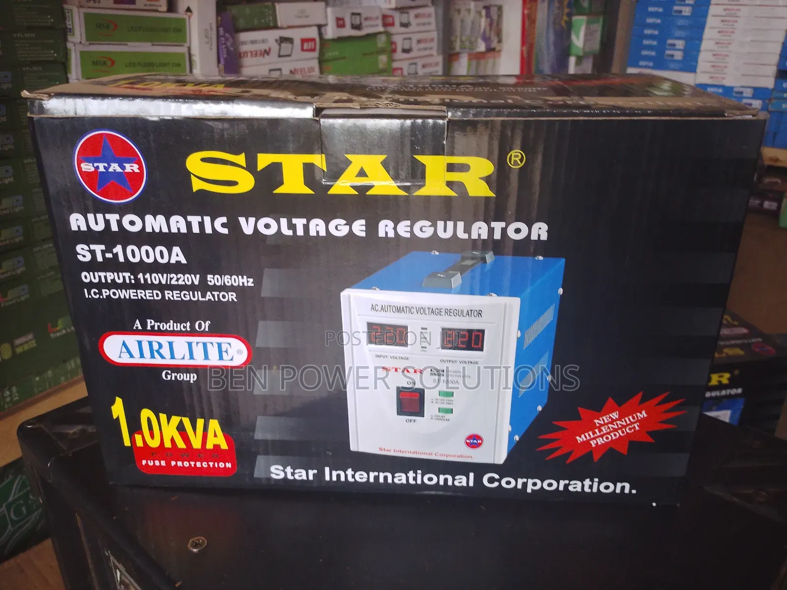 St-1000a Automotic Voltage Regulator