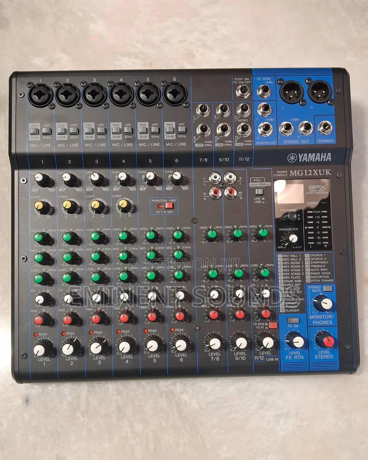 Yamaha Mixer Mg12xuk