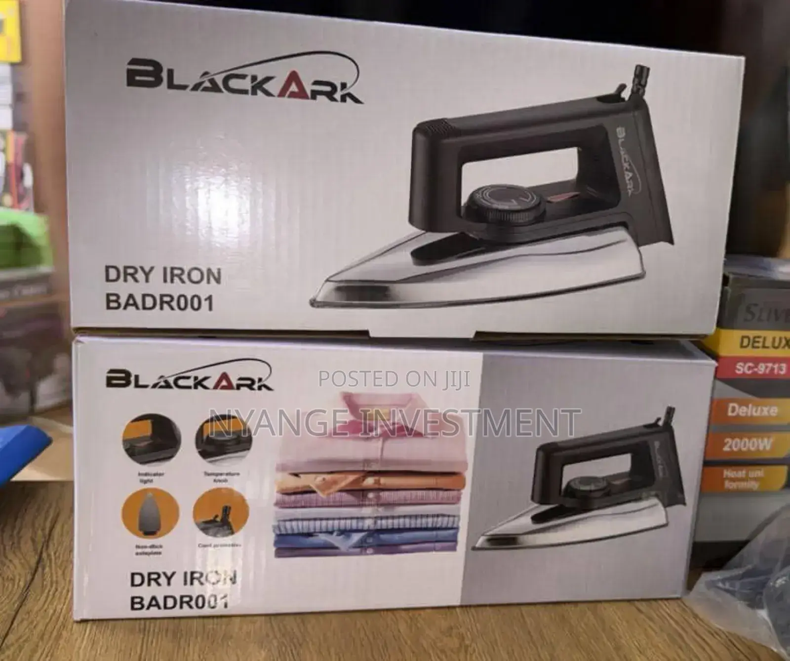 Black Ark Flat Iron. Flat and Dry Iron