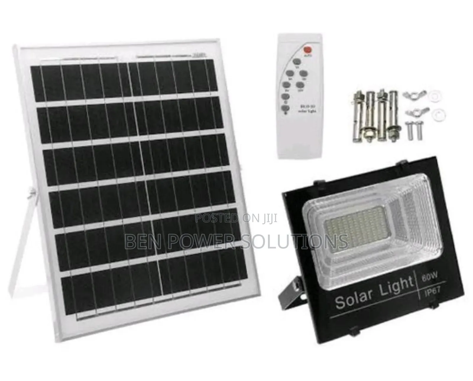60w Zatek Solar Flood Light