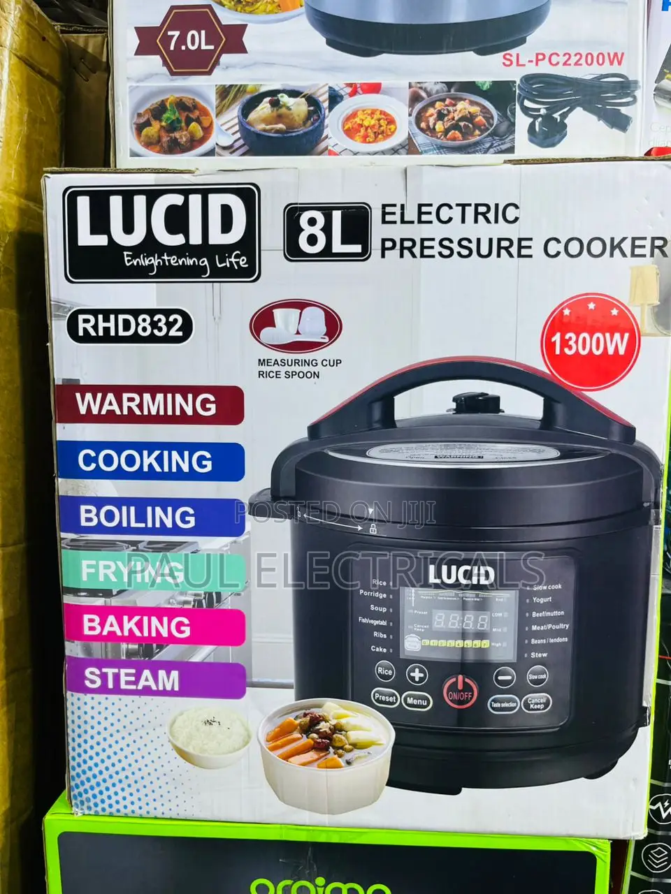 Lucid Electric Pressure Cooker