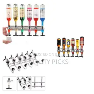 6 Bottle Liquor Dispenser Wall