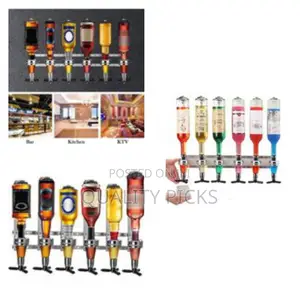 6 Bottle Liquor Dispenser Wall