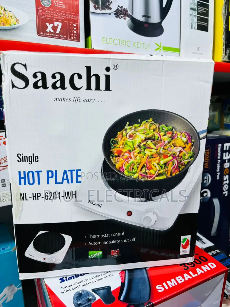 Saachi Single Electric Hot Plate