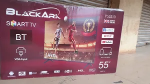 Boxed Andriod Tv: 55 Blackark Smart