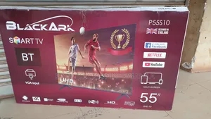 Boxed Andriod Tv: 55 Blackark Smart