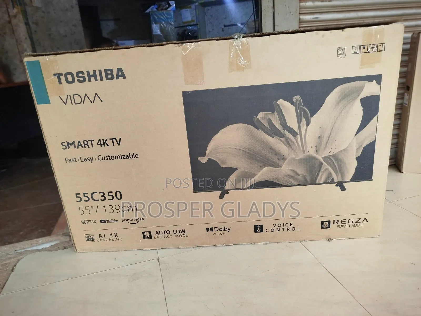 Toshiba 55 Smart Vida Tv Flameless