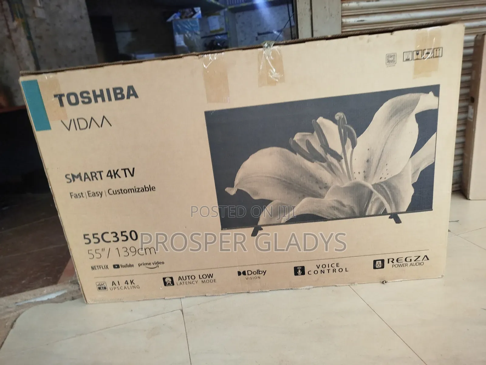 Toshiba 55 Smart Vida Tv Flameless
