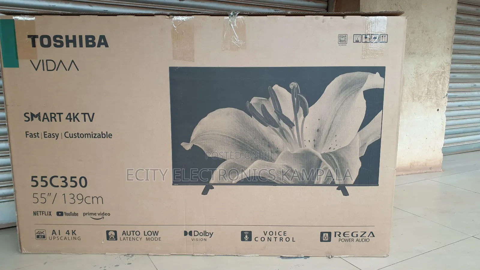 Its Toshiba 55" Smart Vidda