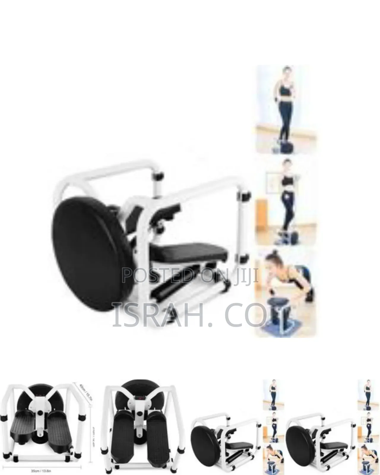 Multifunctional Mini Fitness Twist Stepper With an Electronic