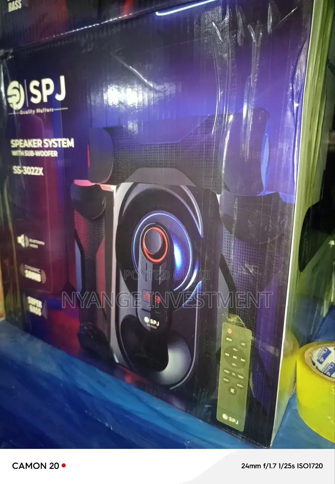 SPJ Speaker System With Subwoofer.