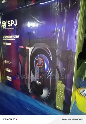 SPJ Speaker System With Subwoofer.