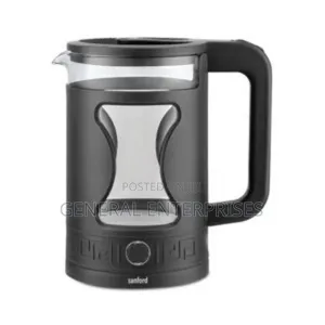 Sanford 1.8l Glass Cordless Electric Kettle
