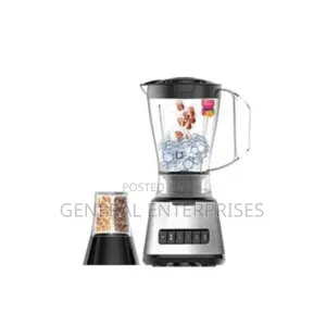 Sayona 2-in-1 Blender With a Stainless Steel Base.
