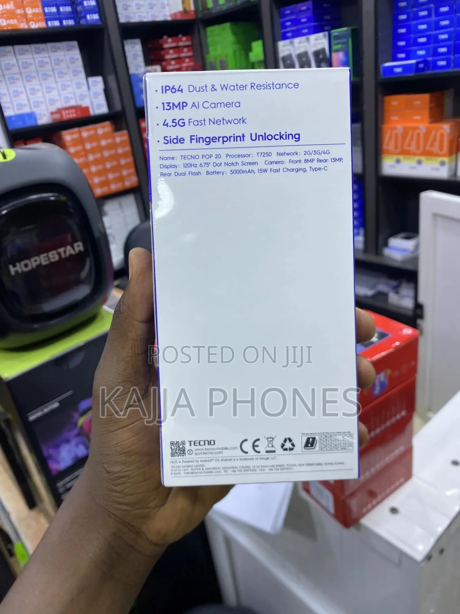 New Tecno Camon 20 128 GB Black