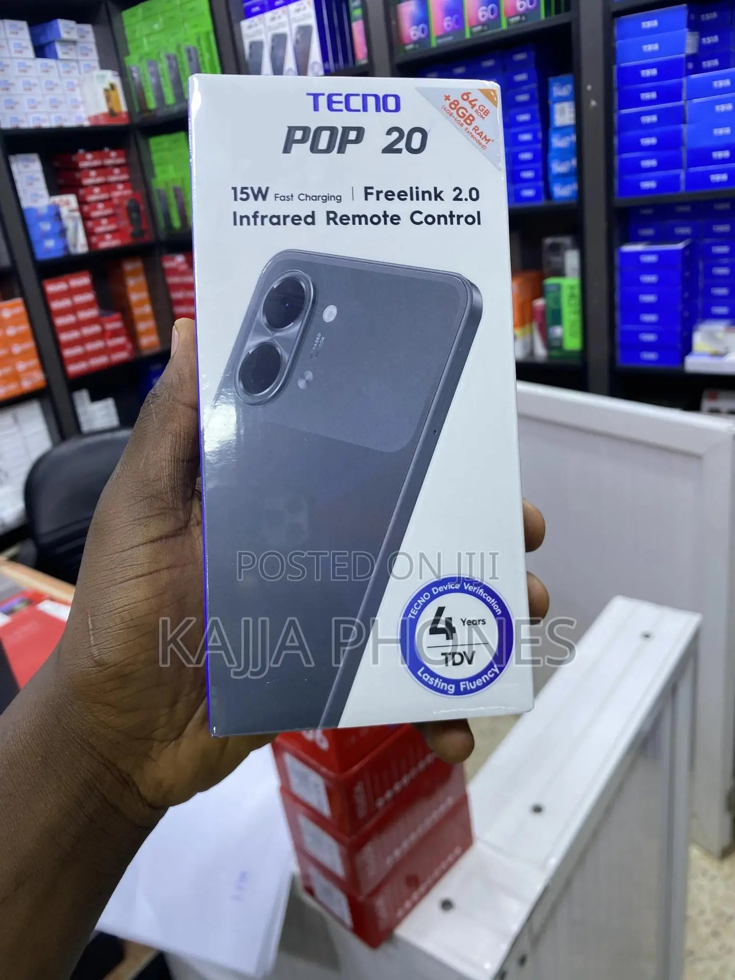 New Tecno Camon 20 128 GB Black