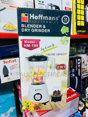Hoffman Electric Blender and Grinder 2in1