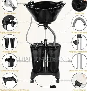 Height Adjustable Shampoo Unit