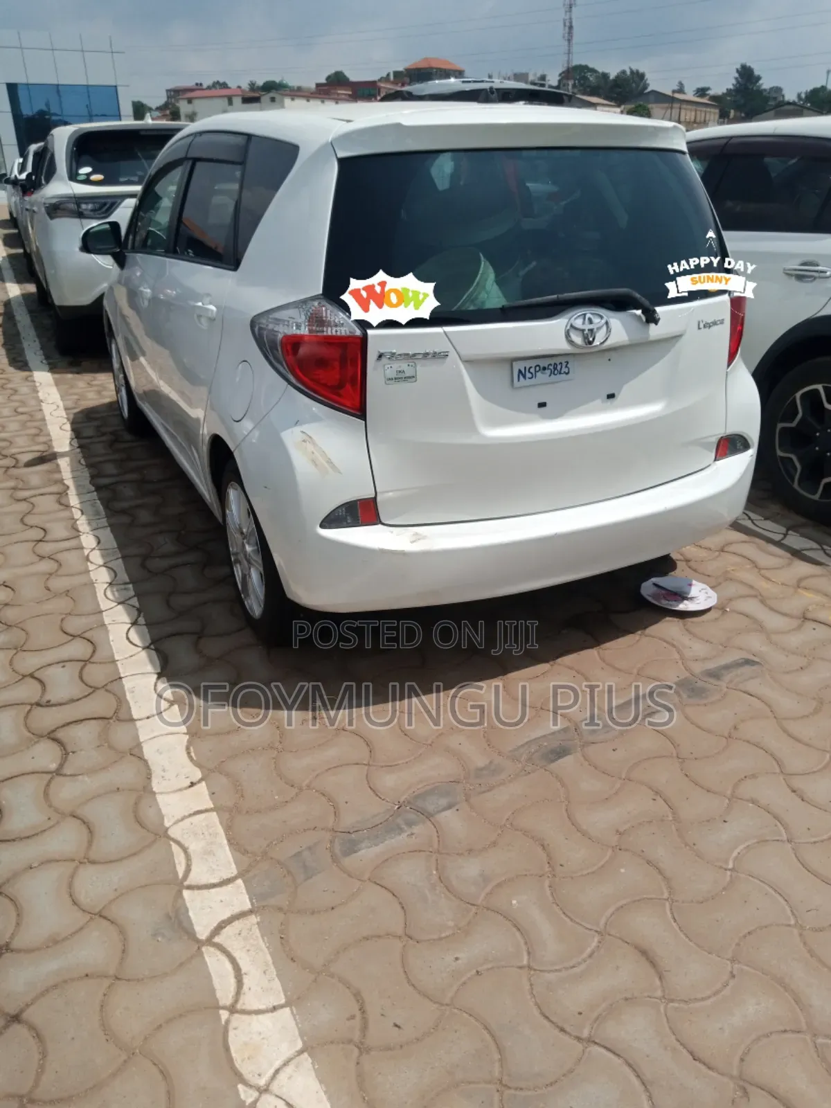 Toyota Ractis 2012 White