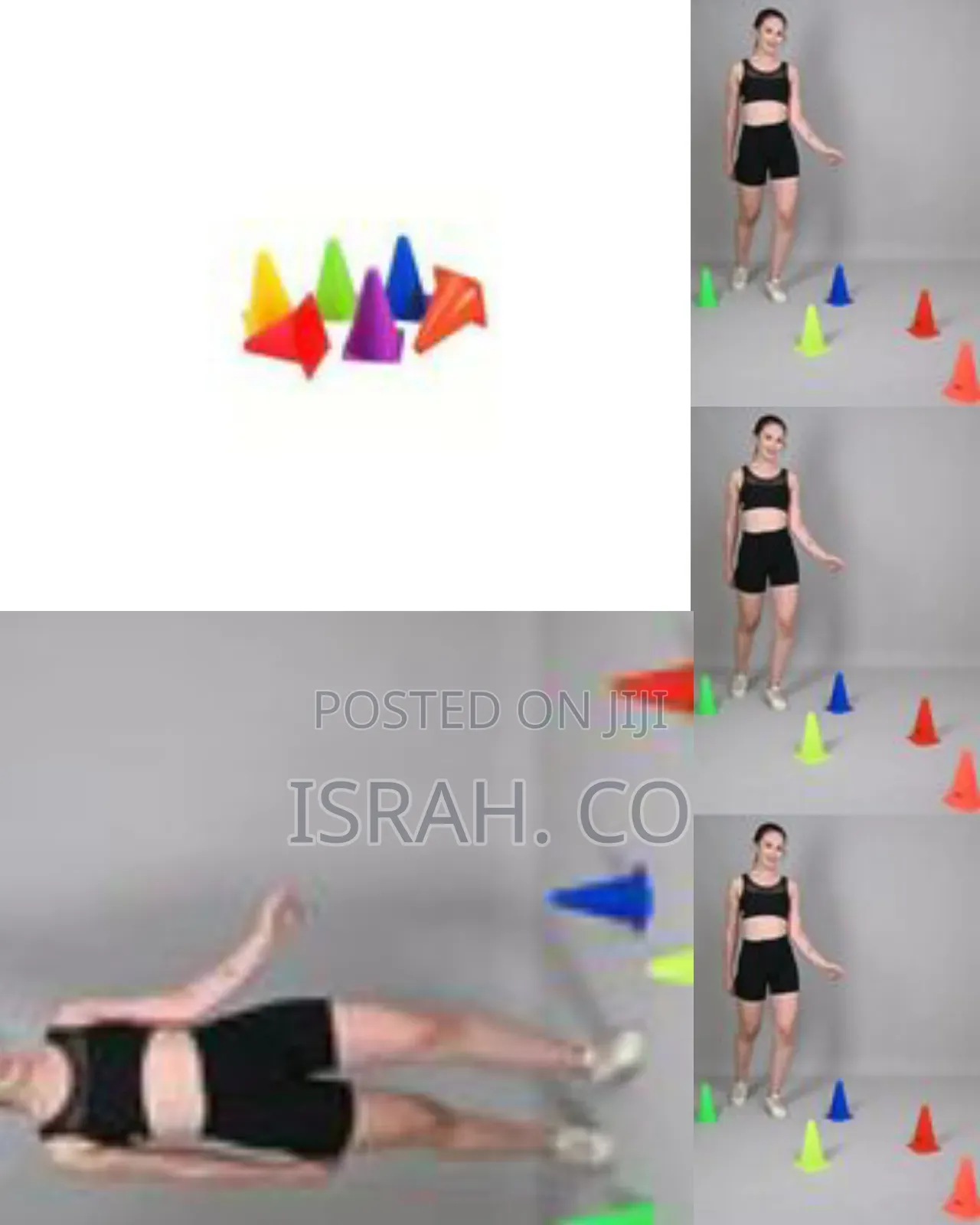 Multi-Color Sports Training Agility Cones