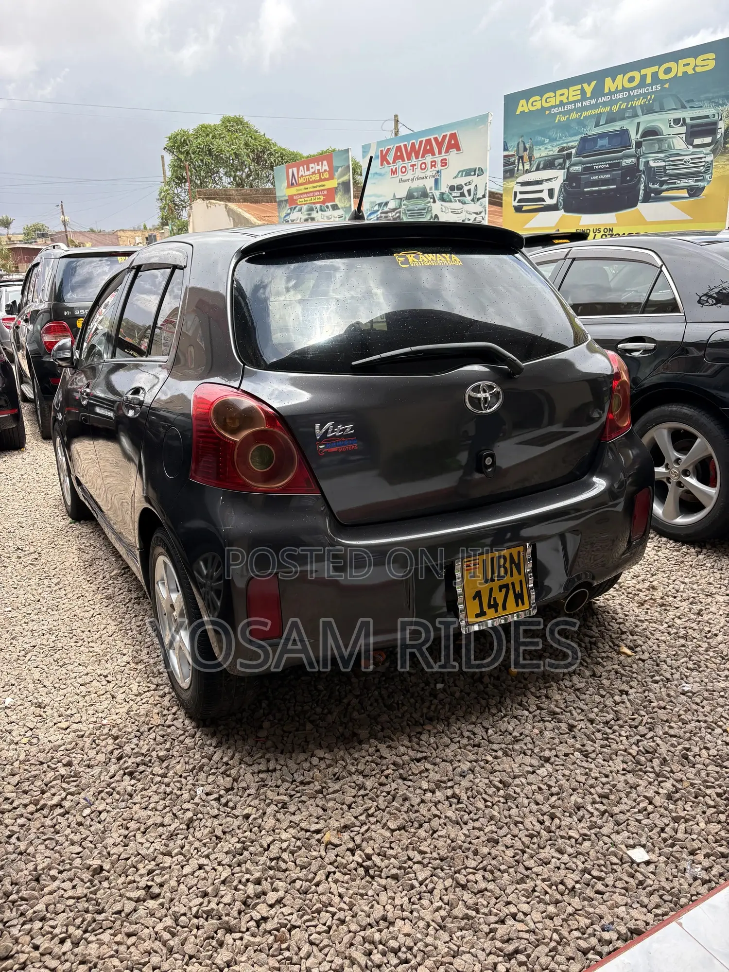 Toyota Vitz 1.5 FWD 5dr 2008 Black