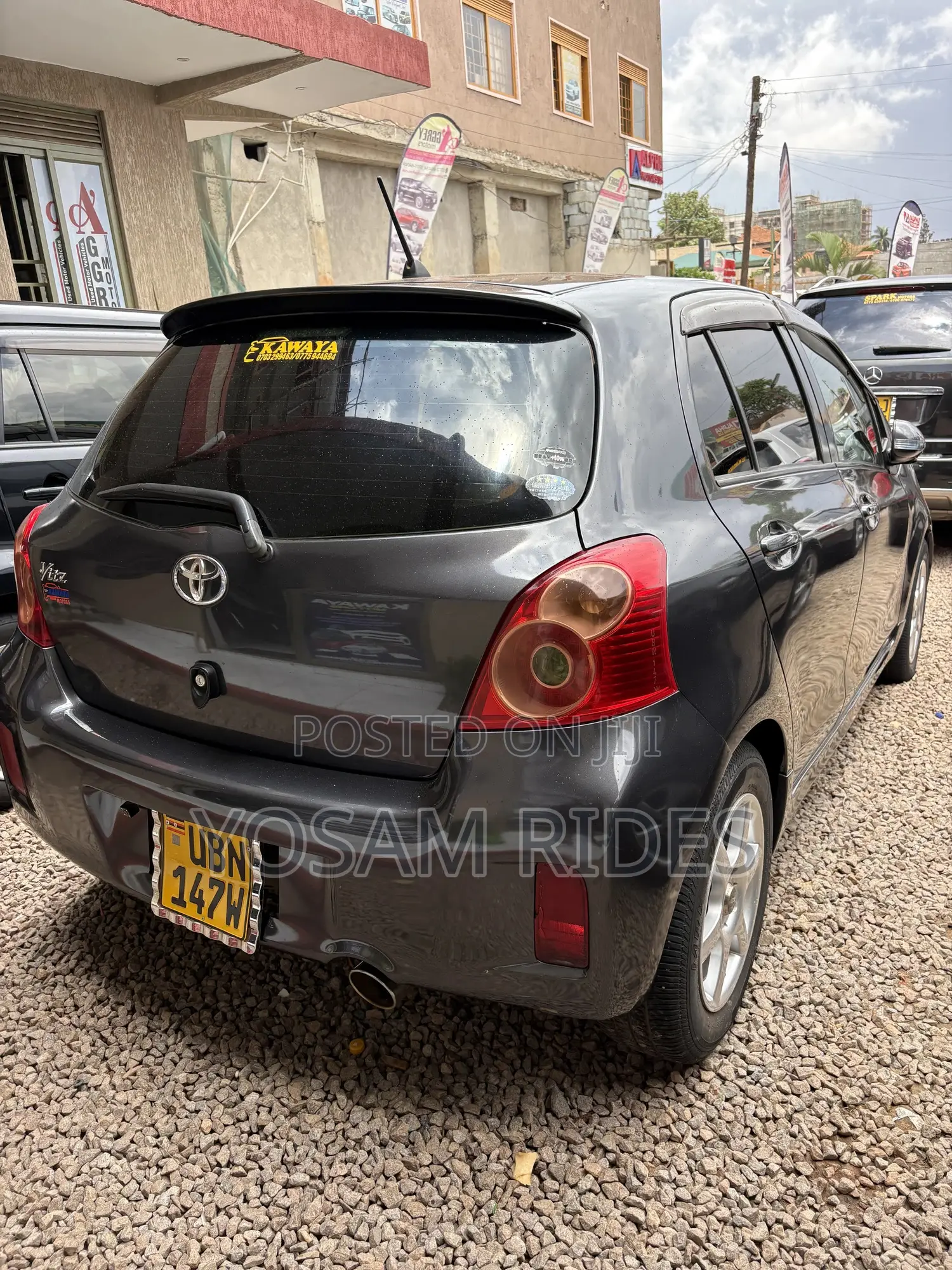 Toyota Vitz 1.5 FWD 5dr 2008 Black