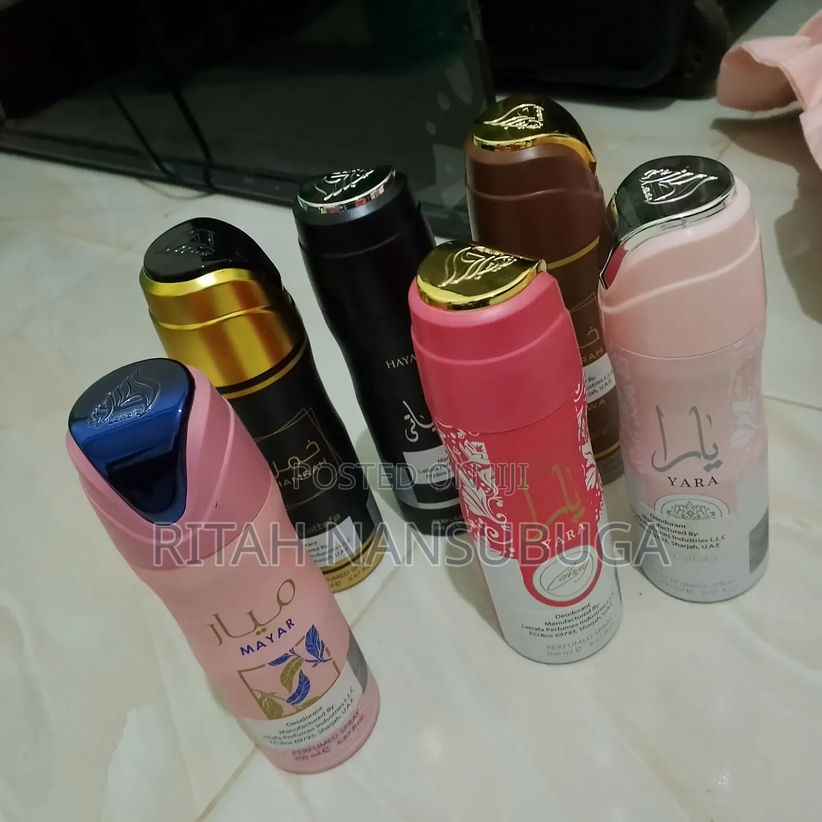 Deodorant Sprays