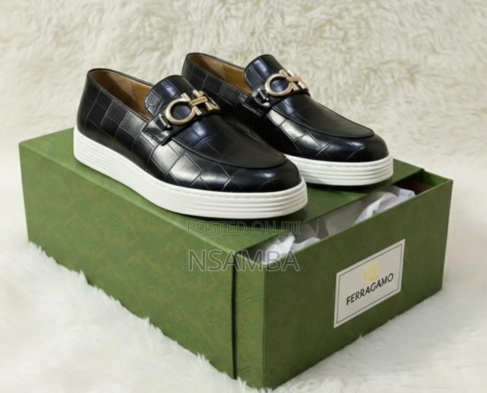 Santoni Suede Loafers