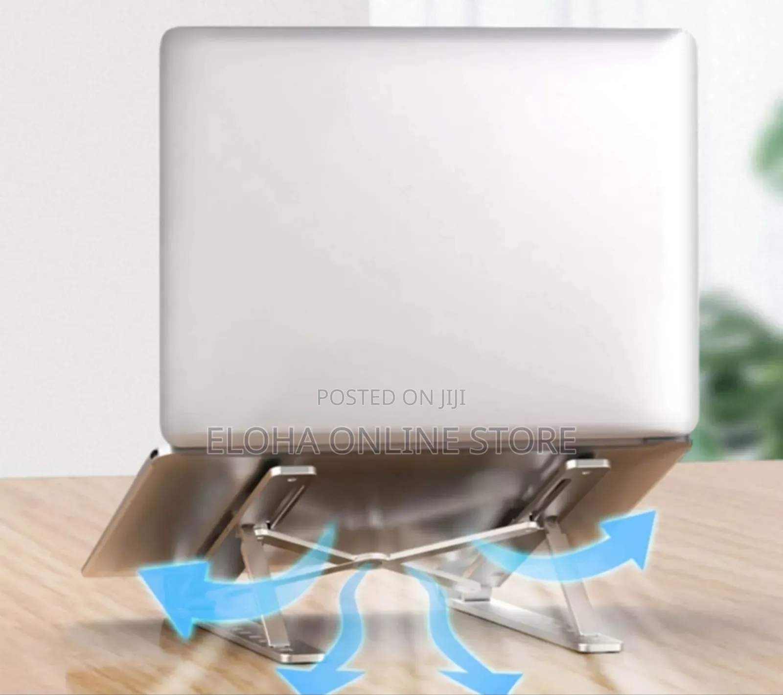 Portable, Adjustable Foldable Aluminum Laptop Stand
