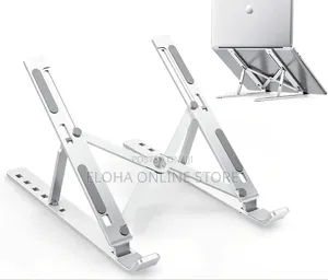 Portable, Adjustable Foldable Aluminum Laptop Stand