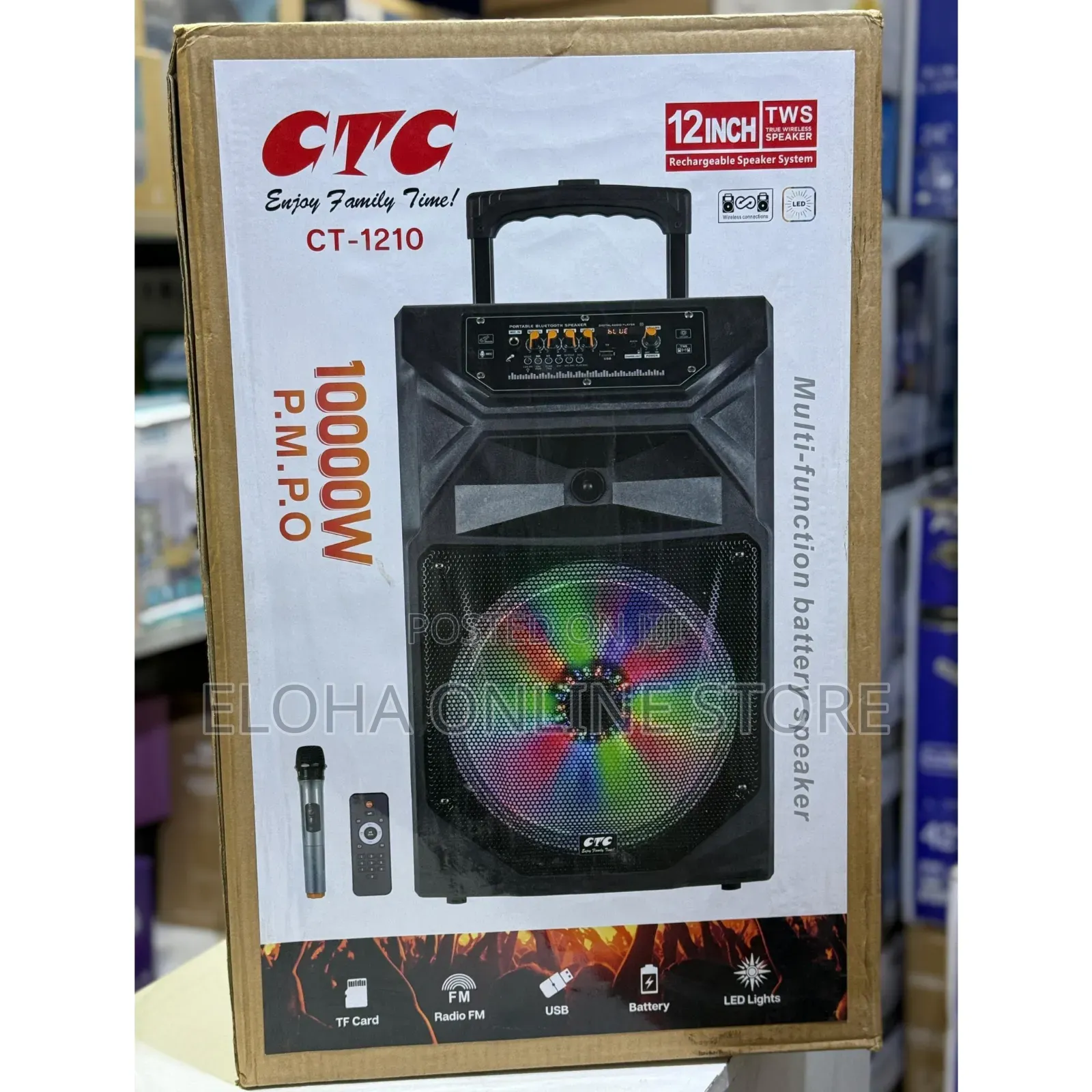 CTC 12 Inches Speaker With a Microphone