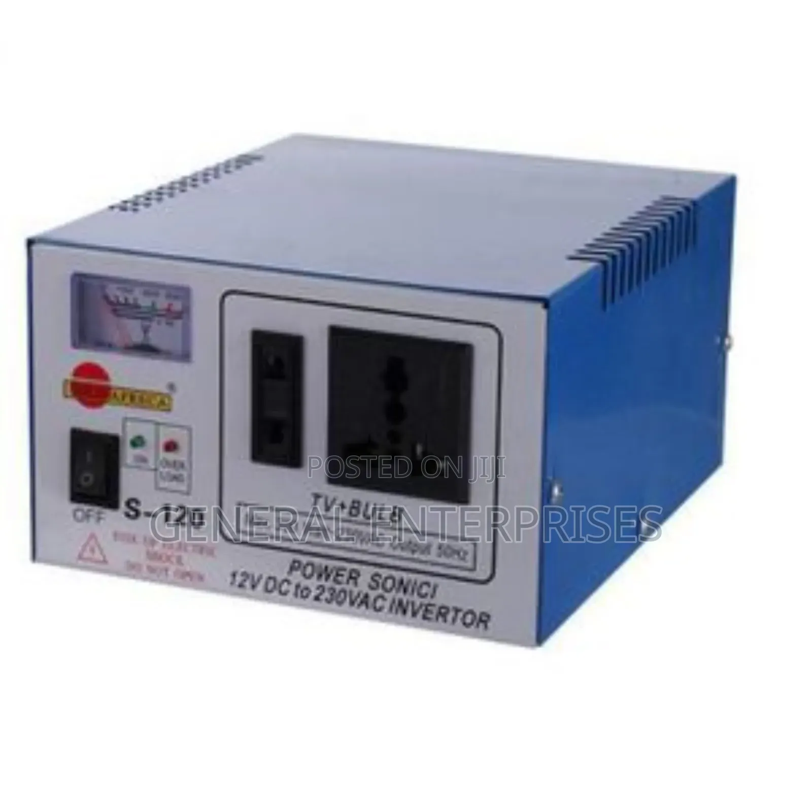 Dc to Ac Inverter Power Sonic S-120 12v Dc to 230v Ac Inverter