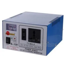 Dc to Ac Inverter Power Sonic S-120 12v Dc to 230v Ac Inverter
