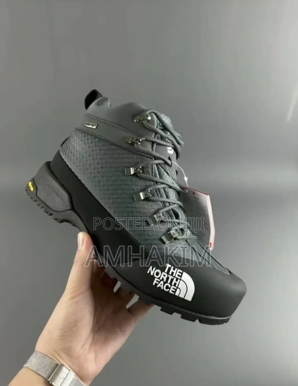 The North Face Hiking Men Boots With Vibram Rubber Sole In Stock