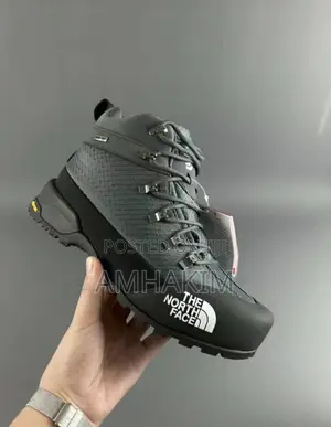 The North Face Hiking Men Boots With Vibram Rubber Sole In Stock