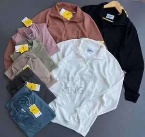 Quarter Zip Sweater. In All Colours